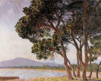 Claude Oscar Monet : Beach in Juan-les-Pins